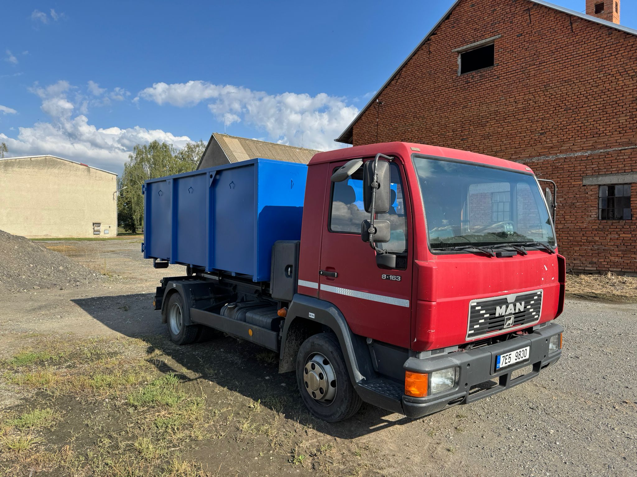 Kontejnerová doprava Olomouc - auto SMELE